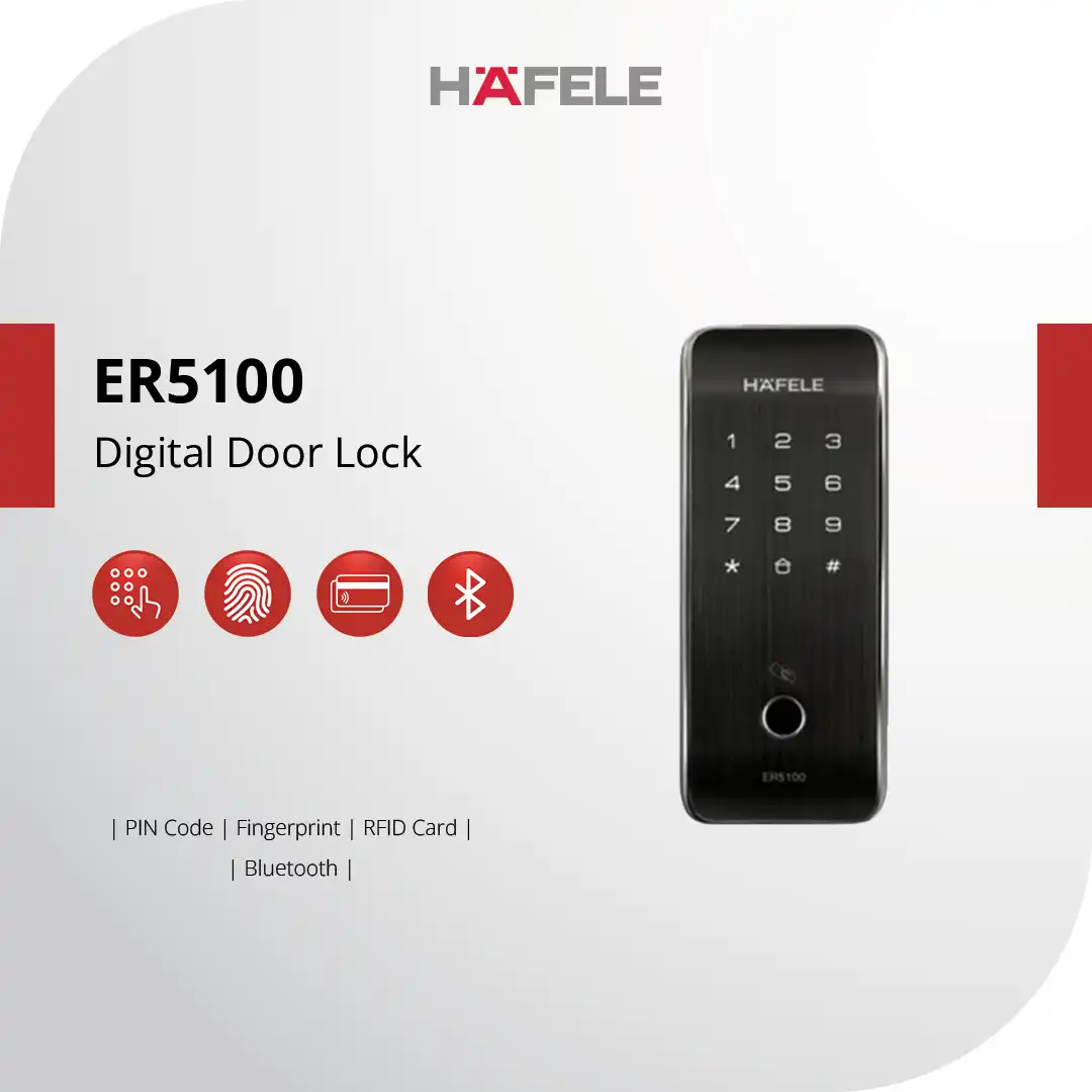Hafele ER5100 Digital Door Lock with Smart Access