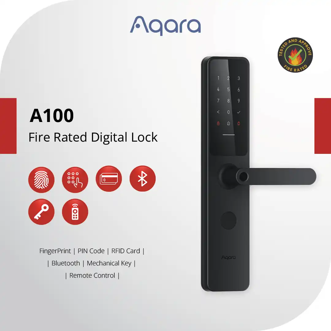 Aqara A100 Fire Rated Lever Handle Lock