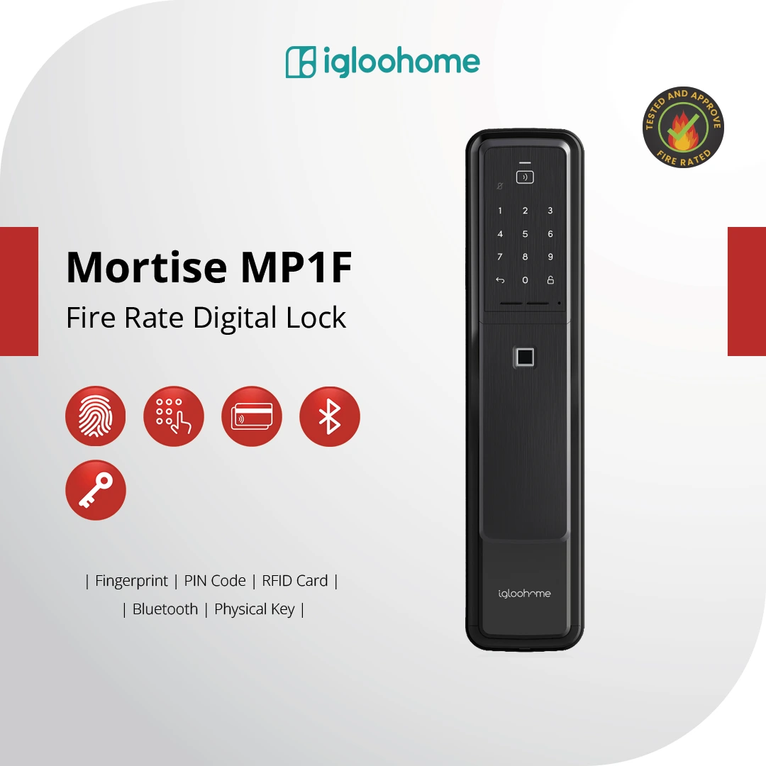 Igloohome Mortise MP1F Digital Door Lock